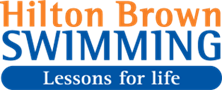 Hilton Brown Swimming Logo